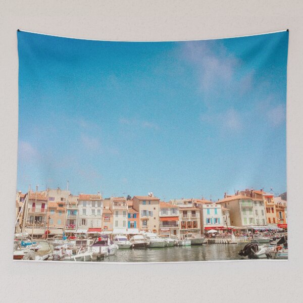 Item preview, French Town on the Shore designed and sold by BeetleAndFern.