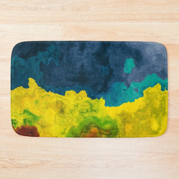 Item preview, marble abstraction art blue red yellow #marble designed and sold by JBJart.