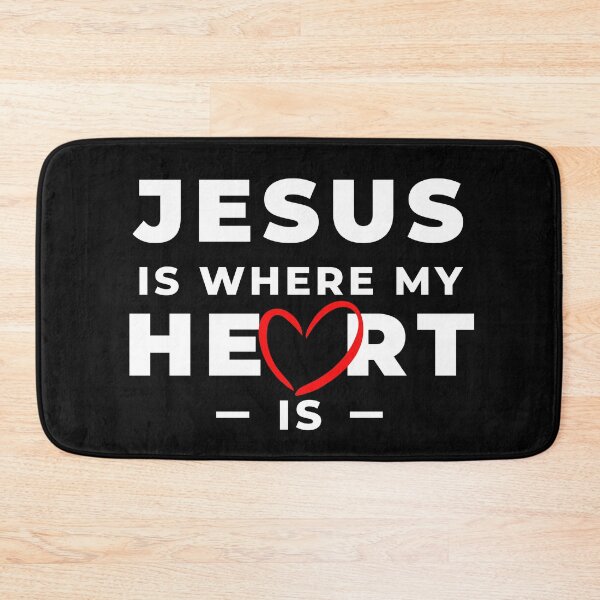 Item preview, JESUS IS WHERE MY HEART IS designed and sold by Nancyanna.