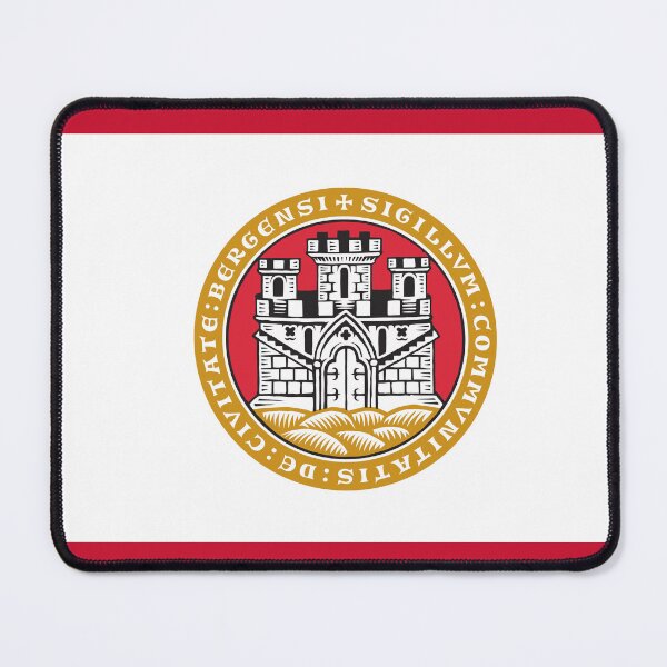 Item preview, Bergen city flag designed and sold by tony4urban.