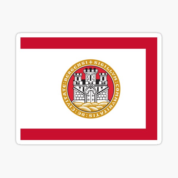 Item preview, Bergen city flag designed and sold by tony4urban.