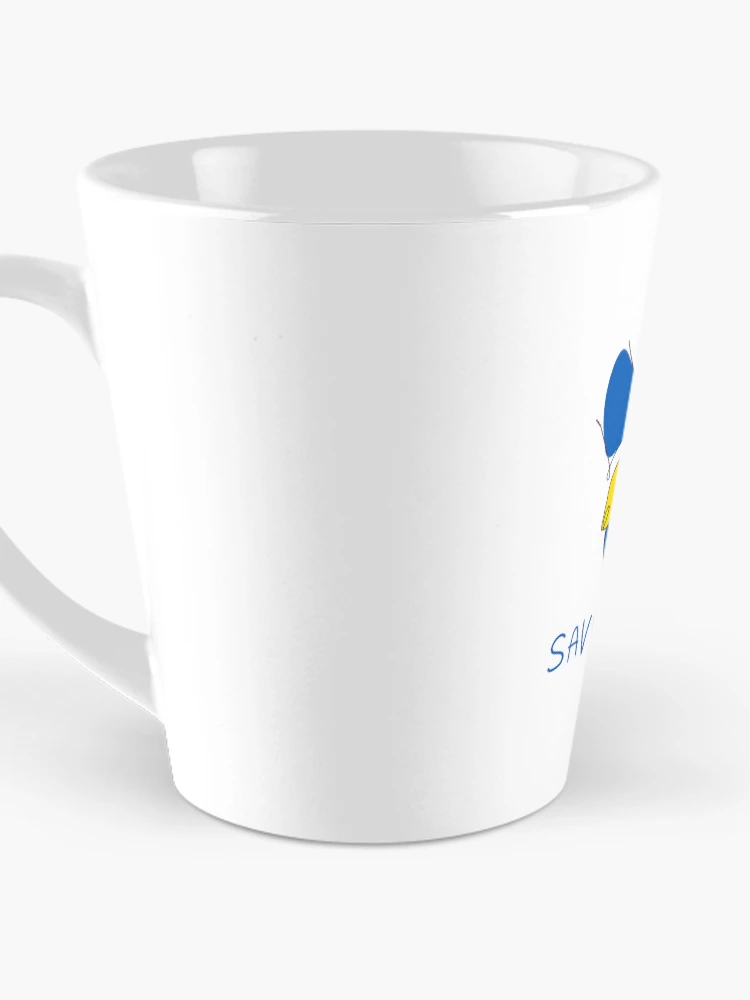 Thumbnail 3 of 4, Coffee Mug, Save Ukraine designed and sold by ReydaDesign.