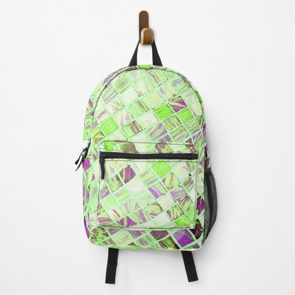 Item preview, Modern light green and purple colorful mosaic texture designed and sold by fowons.