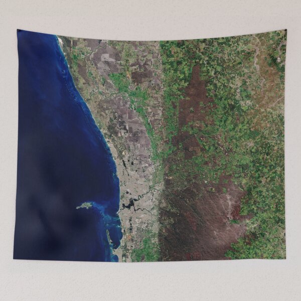 Item preview, Perth, Australia from space designed and sold by Raureif.