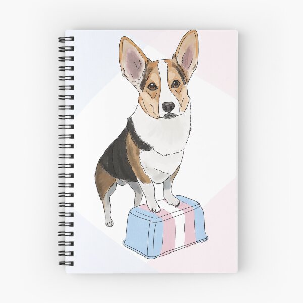 Item preview, Corgi Trans Pride Cartoon designed and sold by kylepeterart.
