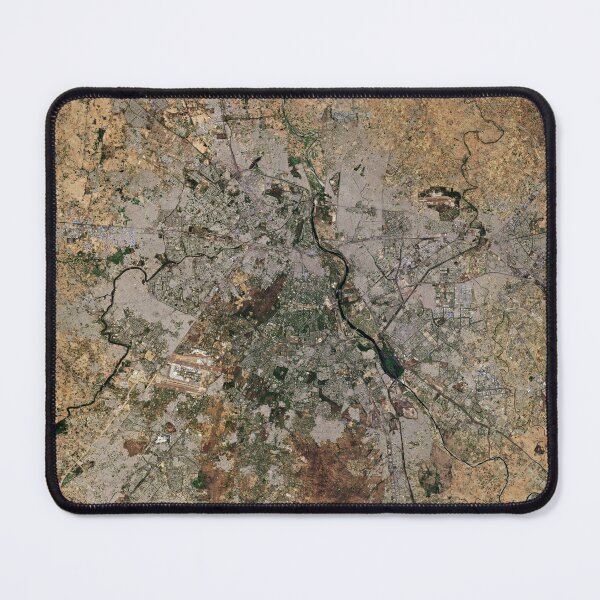Item preview, New Delhi, India from space designed and sold by Raureif.
