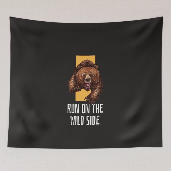 Item preview, run on the wild side designed and sold by DoraHappy.