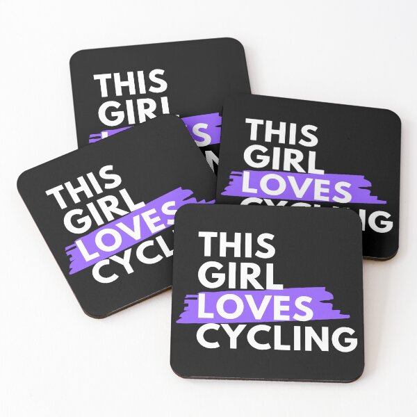 Item preview, This girl loves cycling designed and sold by TheGreenGoat.