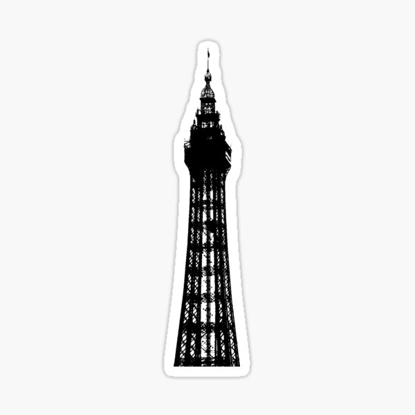Item preview, Blackpool tower  designed and sold by sarahlowedesign.