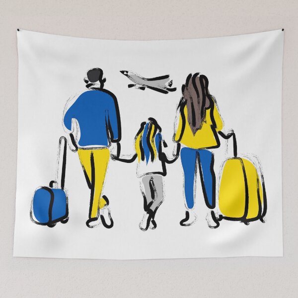 Item preview, Ukrainian family designed and sold by ReydaDesign.