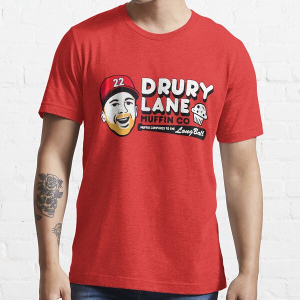 Cincy Shirts - Do you know the muffin man? Who lives on Drury Lane? ⚾  Get your own official Brandon Drury Drury Lane Muffin Co. tee from  cincyshirts.com now!