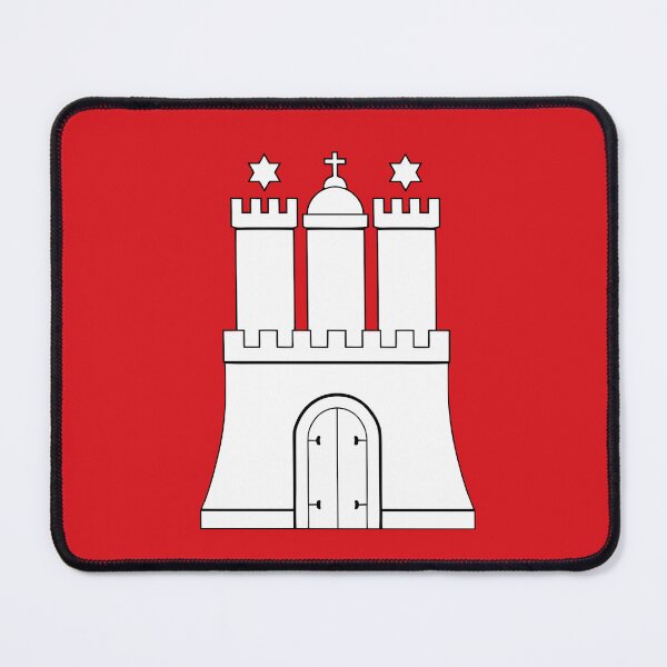Item preview, Hamburg city flag designed and sold by tony4urban.
