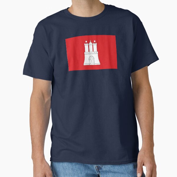 Item preview, Hamburg city flag designed and sold by tony4urban.