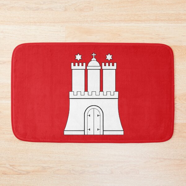 Item preview, Hamburg city flag designed and sold by tony4urban.
