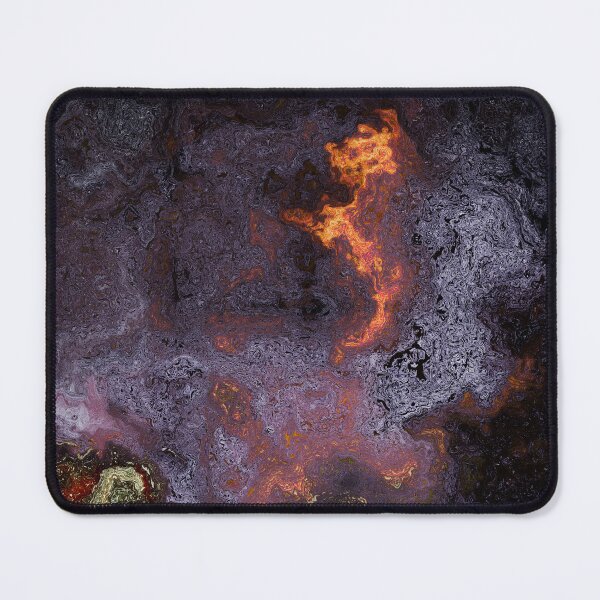 Item preview, marble abstraction art purple black orange #marble designed and sold by JBJart.