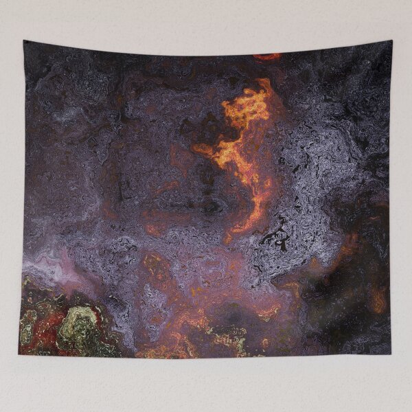 Item preview, marble abstraction art purple black orange  #marble designed and sold by JBJart.