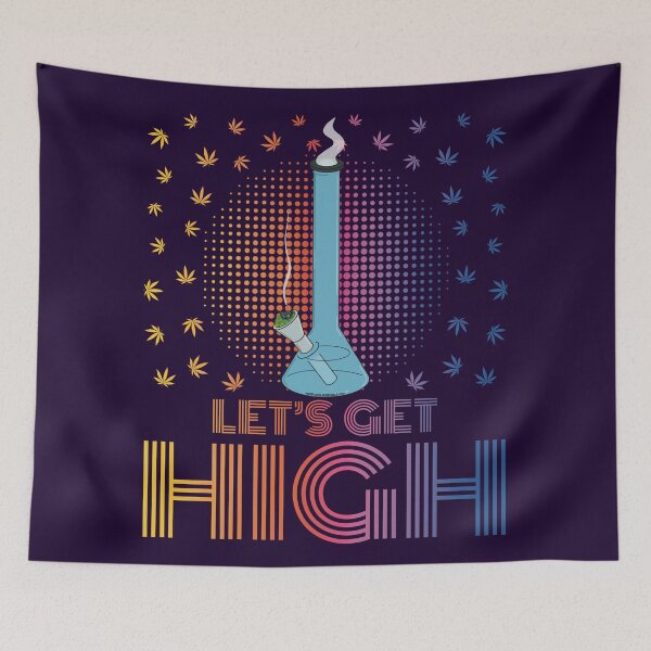 Item preview, Lets get high (Pretty Stoner Series) designed and sold by YomeHayin.