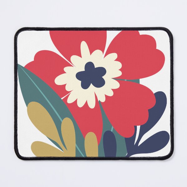 Item preview, Simple flat floral composition designed and sold by renberrry.
