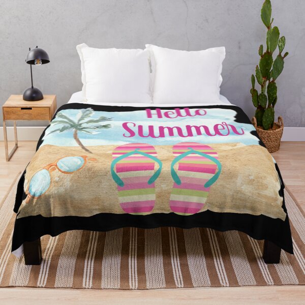Item preview, Hello Summer Beach  designed and sold by HappyLifeCreate.