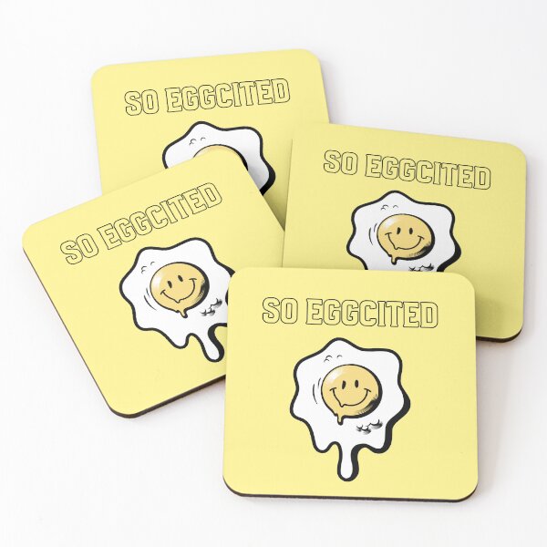 Item preview, So Eggcited. Friendly Fried Egg  designed and sold by Rebel-Design.