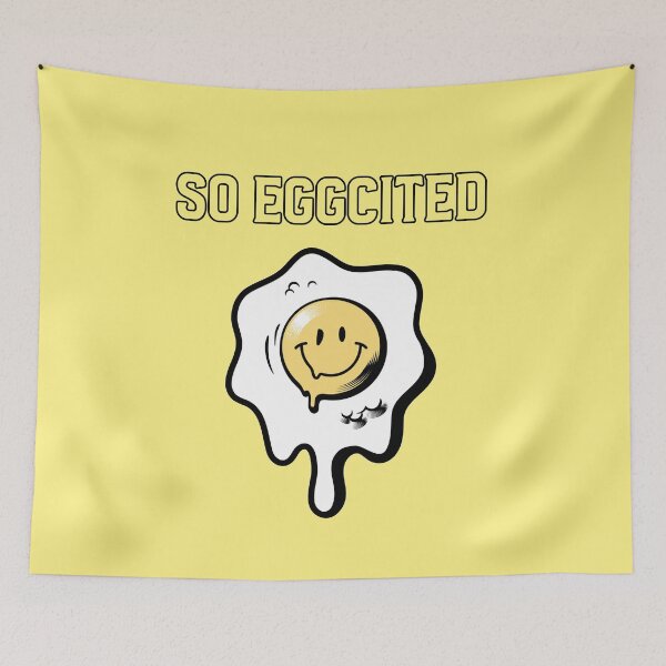 Item preview, So Eggcited. Friendly Fried Egg  designed and sold by Rebel-Design.