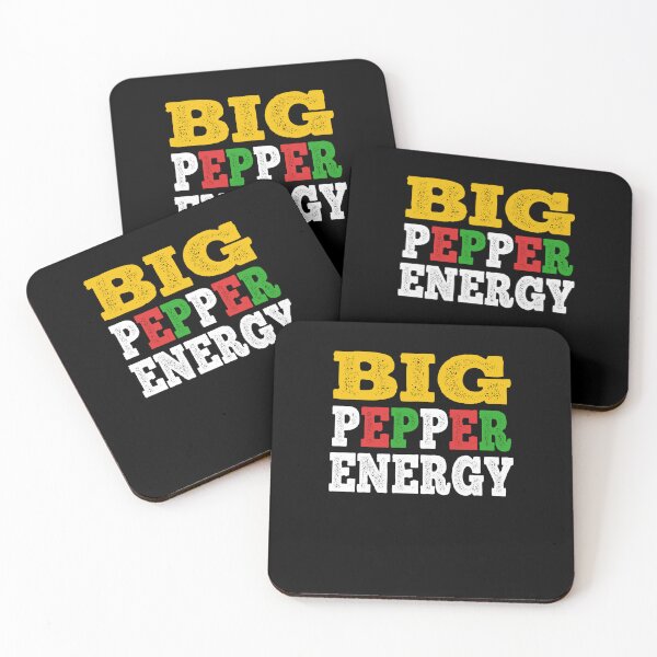 Item preview, Big Pepper Energy Funny Cinco De Mayo Mexican Food Pun designed and sold by SharpThreadZ.
