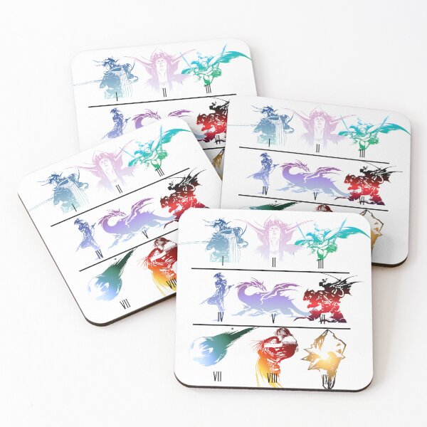 Item preview, Final Fantasy 1-9 Logo Art designed and sold by Zerger.