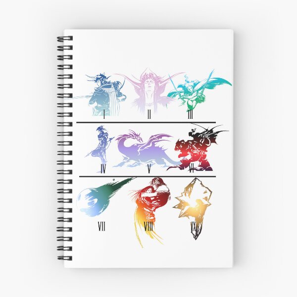 Item preview, Final Fantasy 1-9 Logo Art designed and sold by Zerger.