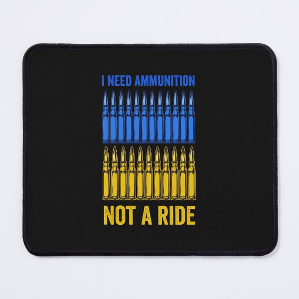 Item preview, I NEED AMMUNITION NOT A RIDE designed and sold by 3Tubes.