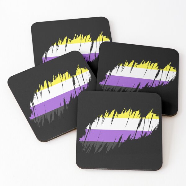 Item preview, Non Binary flag designed and sold by GraphismNinja.