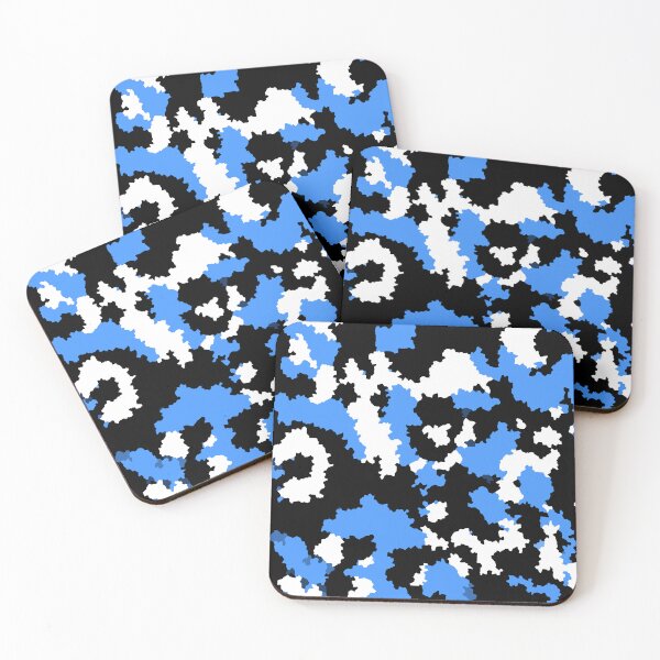 Item preview, Camouflage Black Blue pixel designed and sold by Prince-of-Sand.
