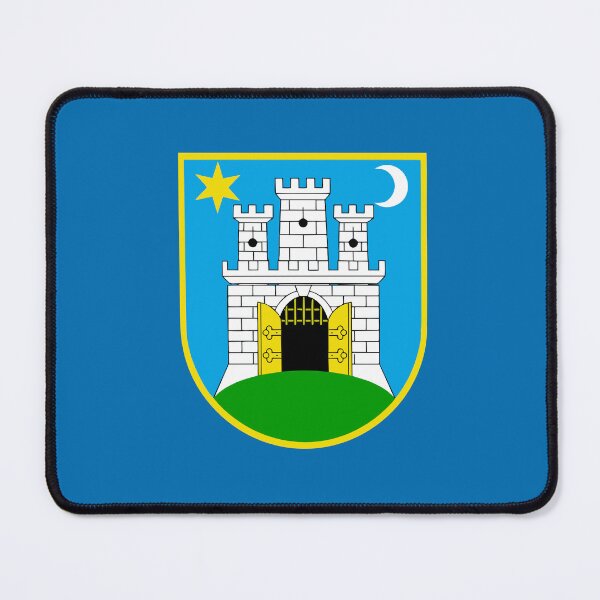 Item preview, Zagreb city flag designed and sold by tony4urban.