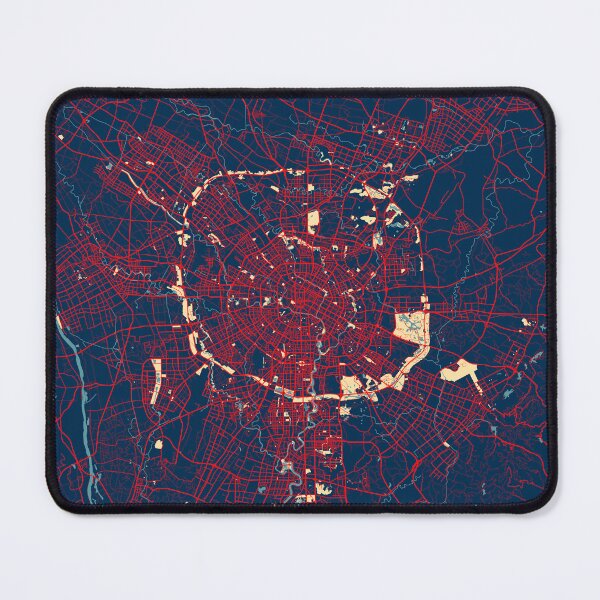 Item preview, Chengdu City Map of Sichuan, China - Hope designed and sold by deMAP.