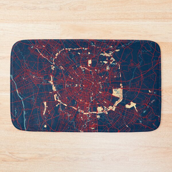 Item preview, Chengdu City Map of Sichuan, China - Hope designed and sold by deMAP.
