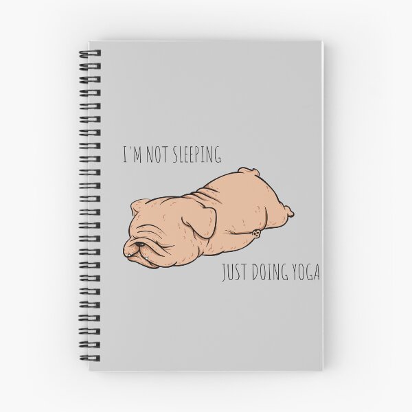 Item preview, I'm Not Sleeping...Just Doing Yoga designed and sold by CozyMcGee.