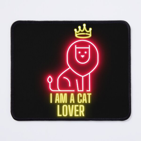 Item preview, I Am A Cat Lover Neon designed and sold by RigorAtev.