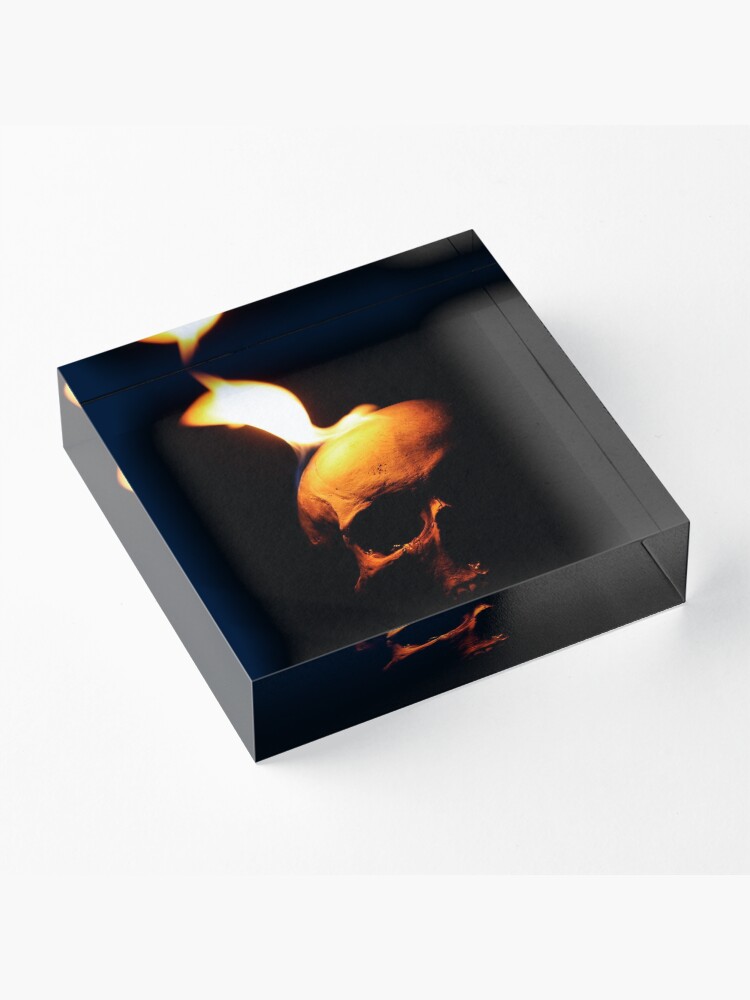 Alternate view of Fire Demon of Muspelheim Acrylic Block