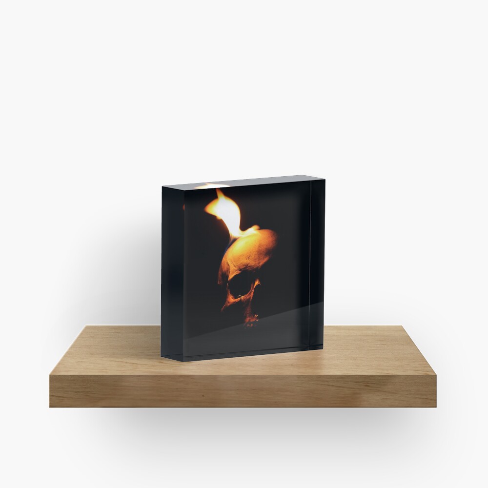 Fire Demon of Muspelheim Acrylic Block