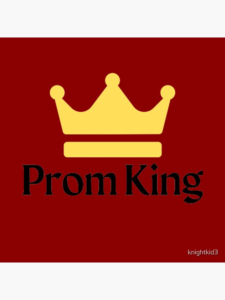 "Prom King Crown" Poster for Sale by knightkid3 Redbubble