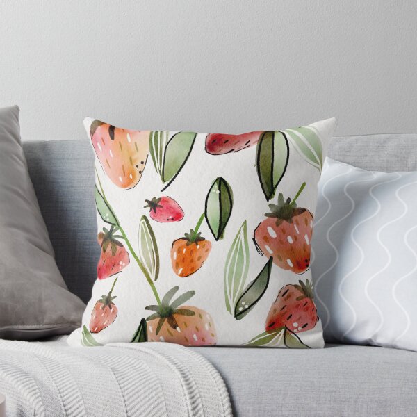 Item preview, Watercolor Strawberries designed and sold by Em0523.