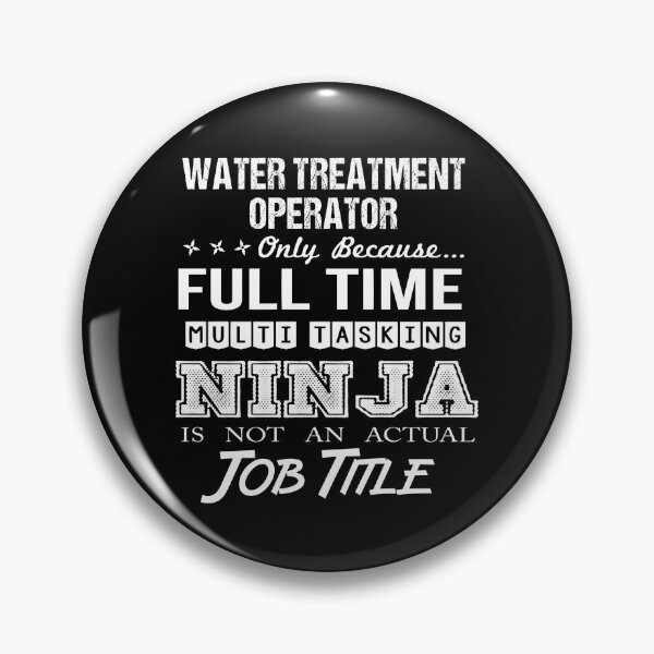 Item preview, Water Treatment Operator T Shirt - Multitasking Ninja Job Gift Item Tee designed and sold by averiarnol.
