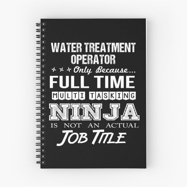 Item preview, Water Treatment Operator T Shirt - Multitasking Ninja Job Gift Item Tee designed and sold by averiarnol.