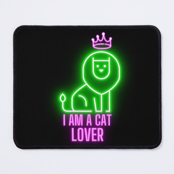 Item preview, I Am A Cat Lover Neon designed and sold by RigorAtev.