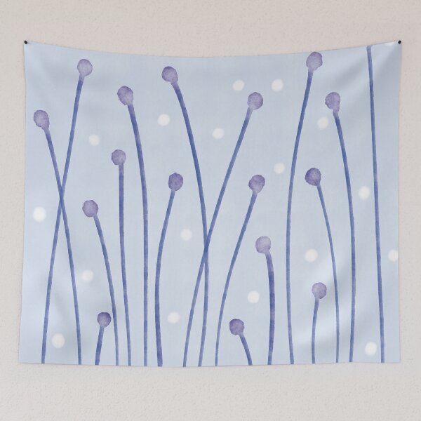 Item preview, Hello Spring | Abstract Floral Pattern_Hand Drawing designed and sold by HarrysMomStudio.
