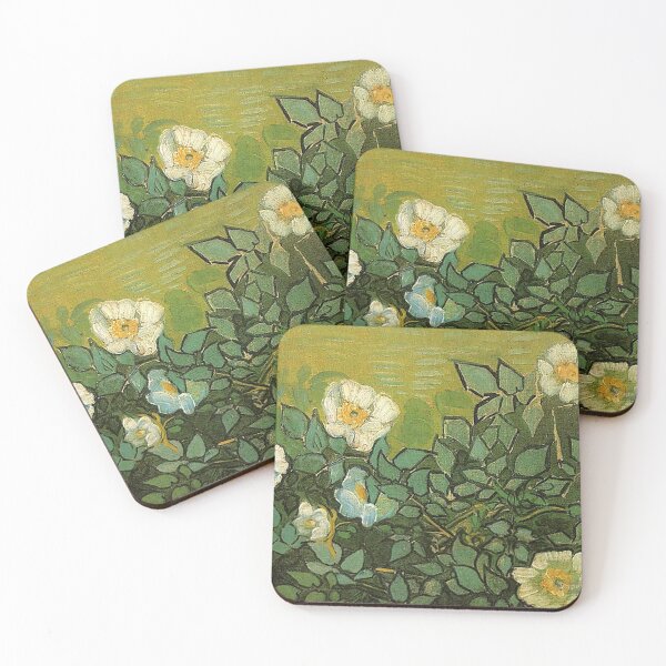 Item preview, Three Wild Roses by Van Gogh - Vintage Art designed and sold by RickE.