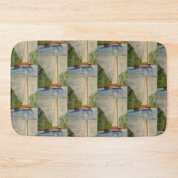 Item preview, SailBoat watercolor designed and sold by LauraAnnSeel.
