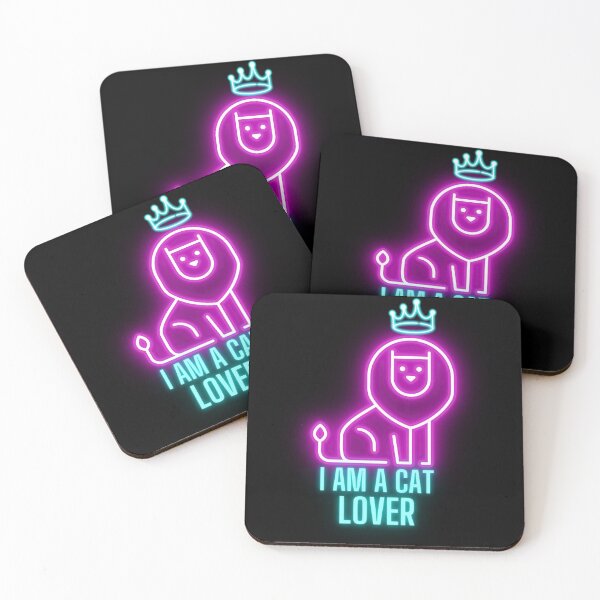 Item preview, I Am A Cat Lover Neon designed and sold by RigorAtev.