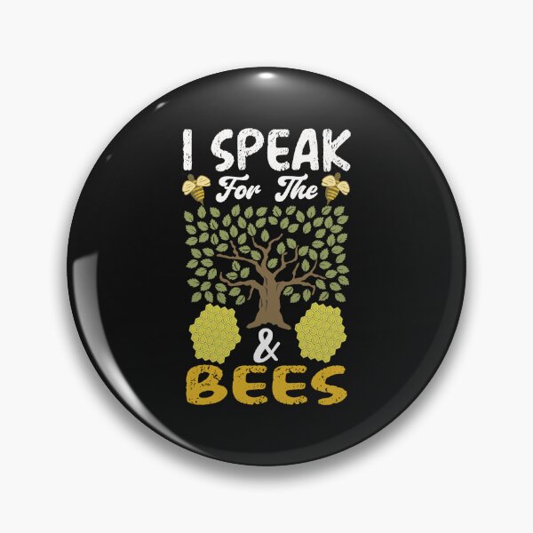 Item preview, I Speak For The Trees And Beers Funny Earth Day Bee Lover Cute Conservation designed and sold by SharpThreadZ.