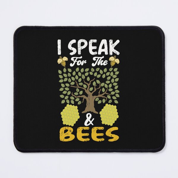 Item preview, I Speak For The Trees And Beers Funny Earth Day Bee Lover Cute Conservation designed and sold by SharpThreadZ.