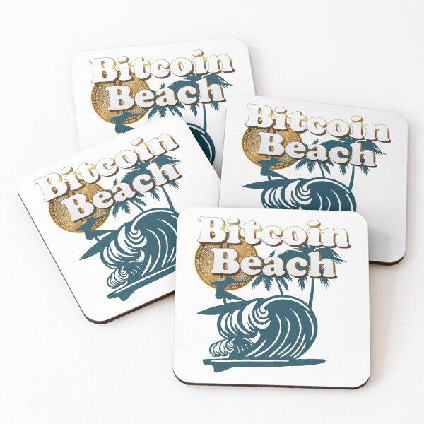 Item preview, Bitcoin Beach Surfer, El Zonte, El Salvador - White designed and sold by johnta17.